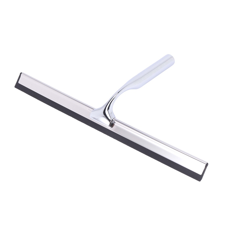 Cây Gạt Nước Bằng Thép Không Gỉ 31cm Kèm 2 Móc Treo Bằng Silicone