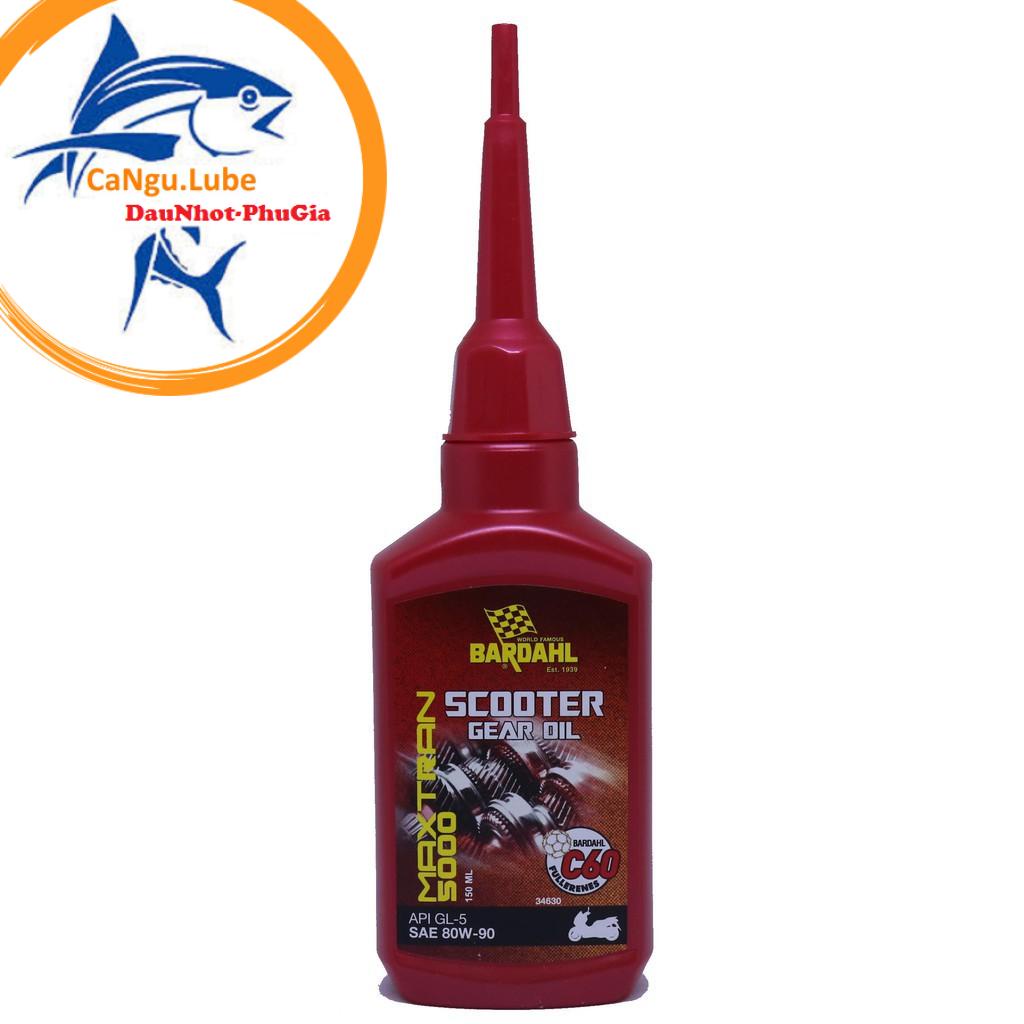 Nhớt hộp số Bardahl Scooter Gear Oil SAE 80W90 (150ml)