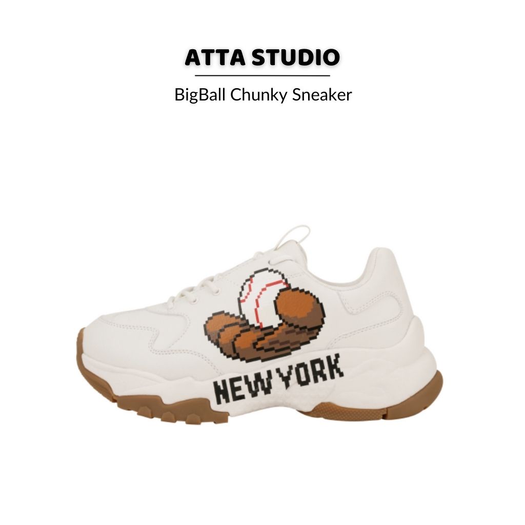 [Fullbox + BH] Giày 𝗠𝗟𝗕 Logo bóng chày, giày ny đế nâu tăng chiều cao, sneaker nam nữ thời trang unisex bảo hành 6 tháng | BigBuy360 - bigbuy360.vn