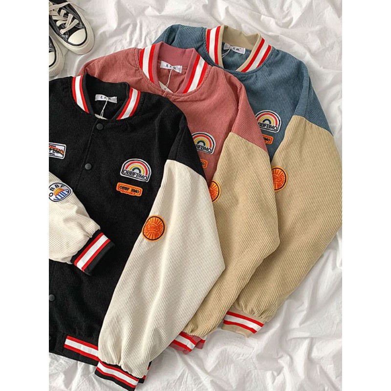 Áo khoác bóng chày ulzzang ⚾ | BigBuy360 - bigbuy360.vn