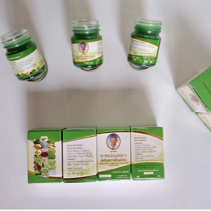 Dầu Cù Là Xanh 22 Vị Thảo Dược Thái Lan - Chuyên Sỉ và lẻ