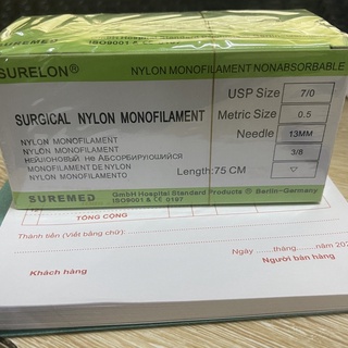Chỉ nylon 7/0.hộp 12 sợi