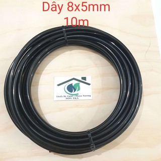 Dây phun sương PE đen 8mm- Cuộn 10m