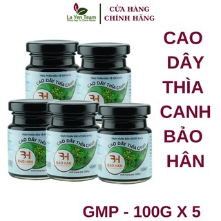 Cao Dây Thìa Canh Bảo Hân ⚡️𝐅𝐑𝐄𝐄 𝐒𝐇𝐈𝐏⚡️ Combo 5 Lọ 100g Ổn định Đường Huyết & Mỡ Máu