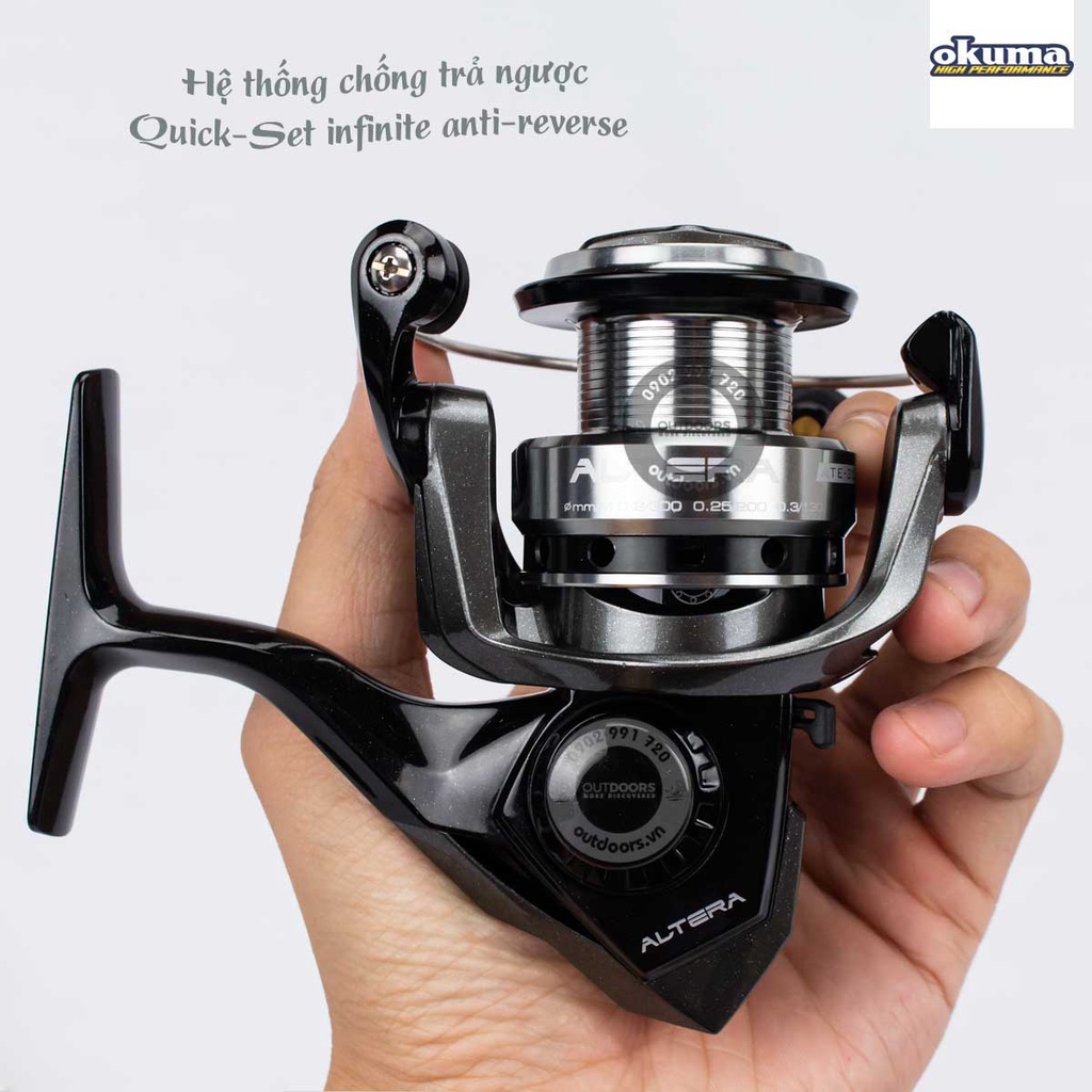 Máy câu đứng Okuma Altera ATE-20/ 30/ 40