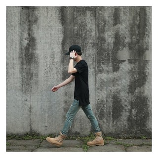 Áo Thun Longtee lệch tà Fox_Unisex