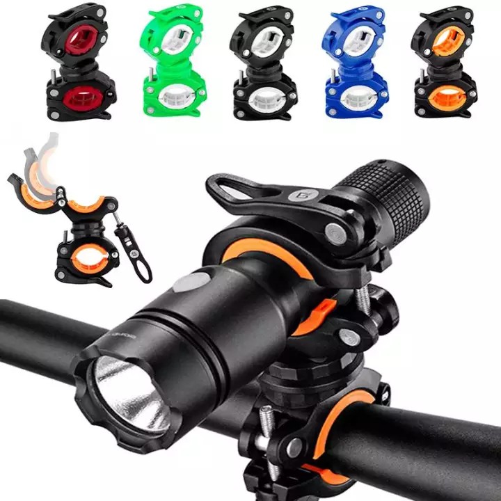 Chốt gắn đèn pin xe đạp ROCKBROS xoay tiện dụng