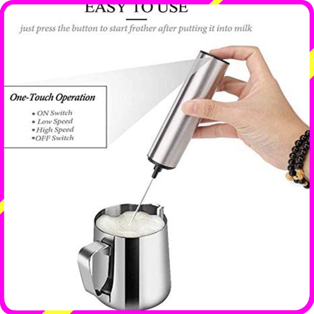 Máy đánh trứng, tạo bọt cà phê cầm tay 3 tốc độ cao cấp MFB1501G