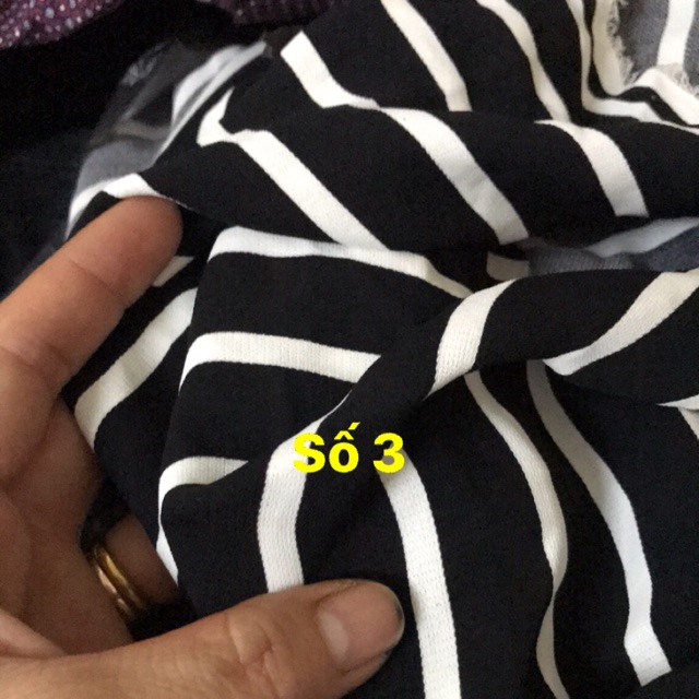 Combo vải kẻ vải thô.....