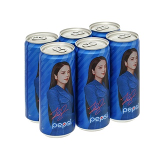 Lốc 6 lon nước ngọt pepsi cola lon 330ml / nước ngọt có gas pepsi cola 330ml