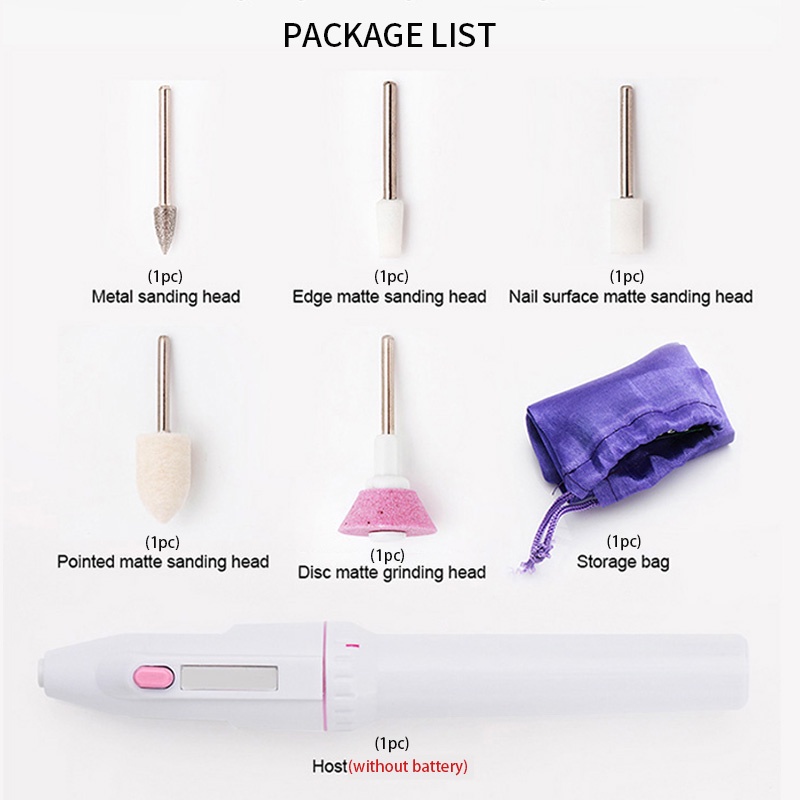 Máy mài móng UR SUGAR với 5 đầu mài chất lượng cao