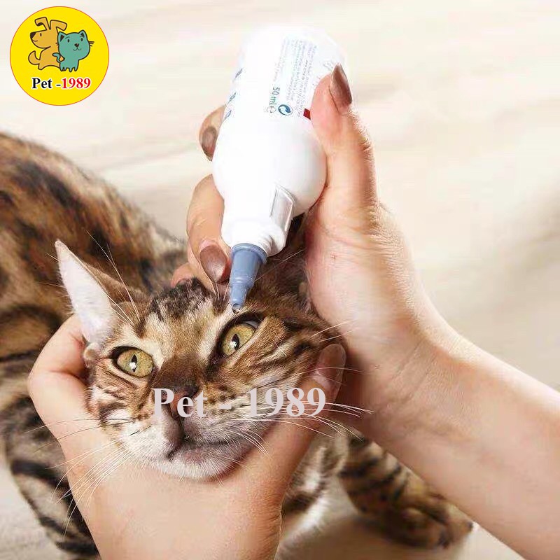 Dung dịch vệ sinh mắt Trixie Eye Care 50ml cho thú chó mèo