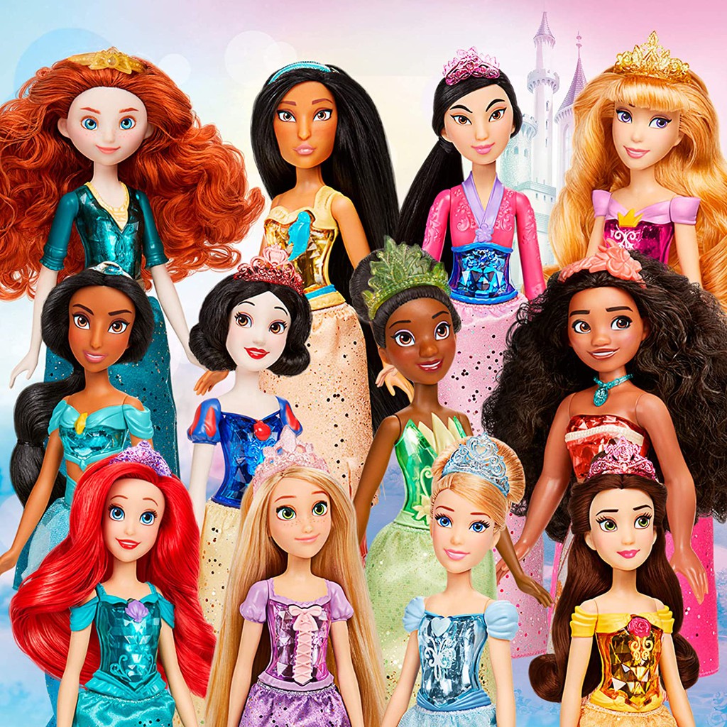 MỚI 2021 Disney Công Chúa Tóc Mây Rapunzel Princess Royal Shimmer Rapunzel