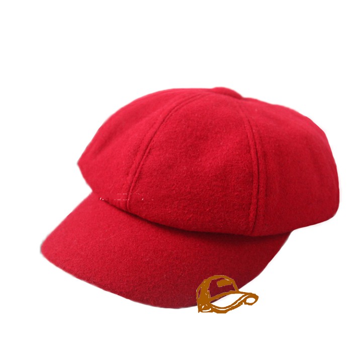NÓN NEWSBOY NỈ TRƠN MŨ BERET NỒI CÓ LƯỠI TRAI PHONG CÁCH HỌA SĨ NAM NỮ