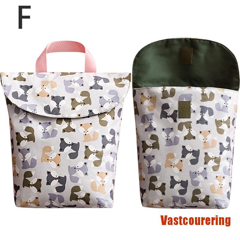 VAing Packages Mini Waterproof Wet Dry Bag for Baby Infant Cloth Diaper Pouch Reu