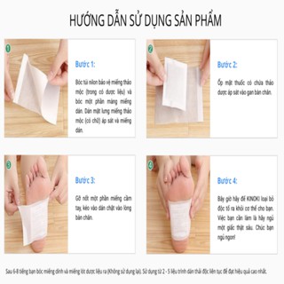 Miếng dán giảm đau thải độc cơ thể KINOKI