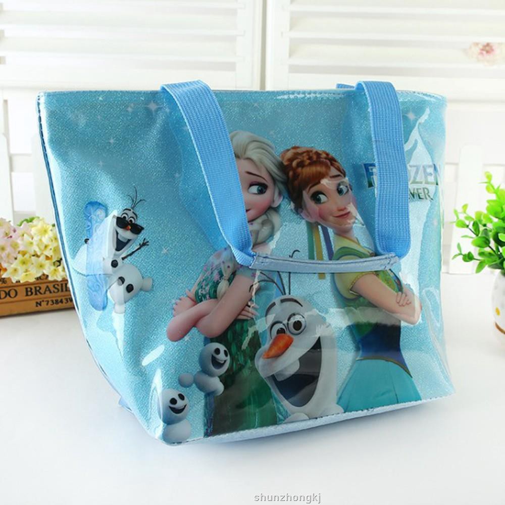 Shopping Bag Disney Sofia Anna Đầu tiên & Elsa Frozen Toy lưu trữ túi túi du lịch