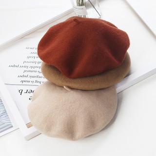Mũ Nồi Beret Dạ Vintage M11