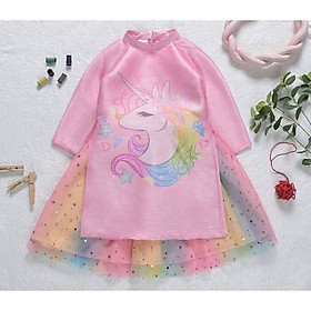 Set Áo dài cách tân ngựa Pony bé gái 5-14 tuổi-HMY