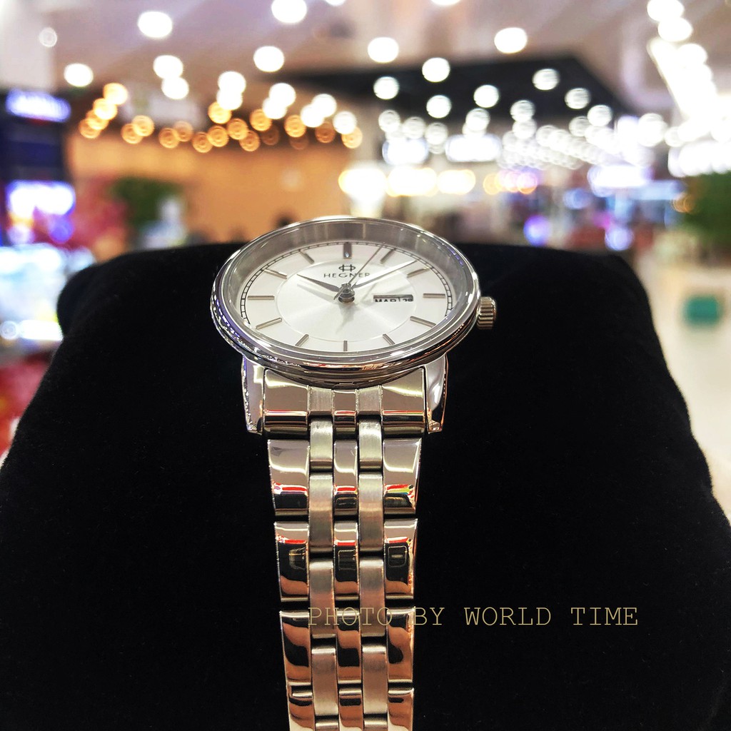 Đồng hồ nữ Hegner HW-5049LCWH , chính hãng full box , kính sapphire chống xước , chống nước