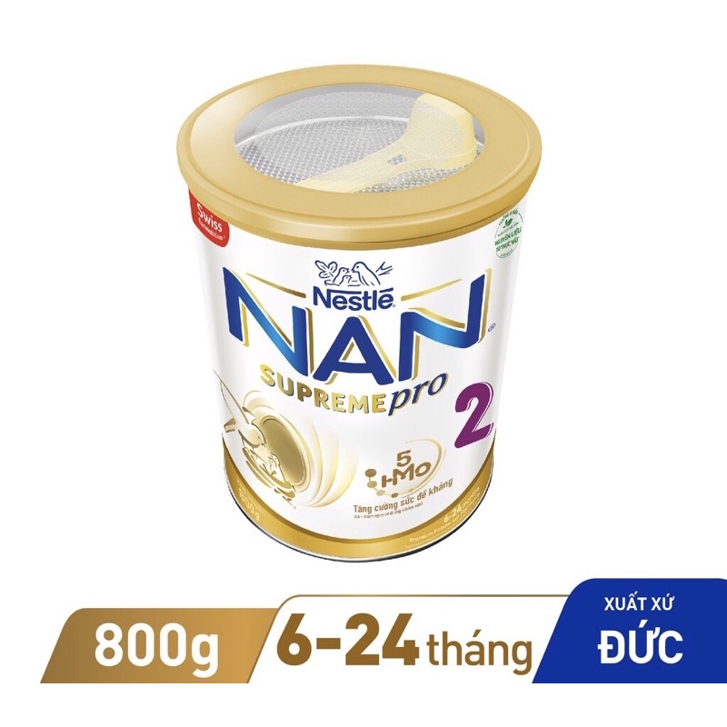 Sữa bột NAN SUPREME 2 - hộp 800g