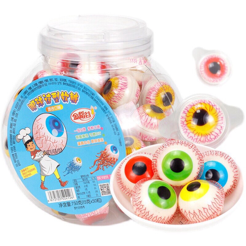 Kẹo mắt(bóng) không nhân 1 chiếc