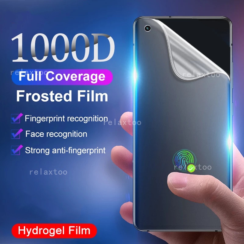 Ốp Điện Thoại hydrogel Mềm Mặt Nhám Bảo Vệ Toàn Diện Cho Realme 9 Pro Plus thumbnail