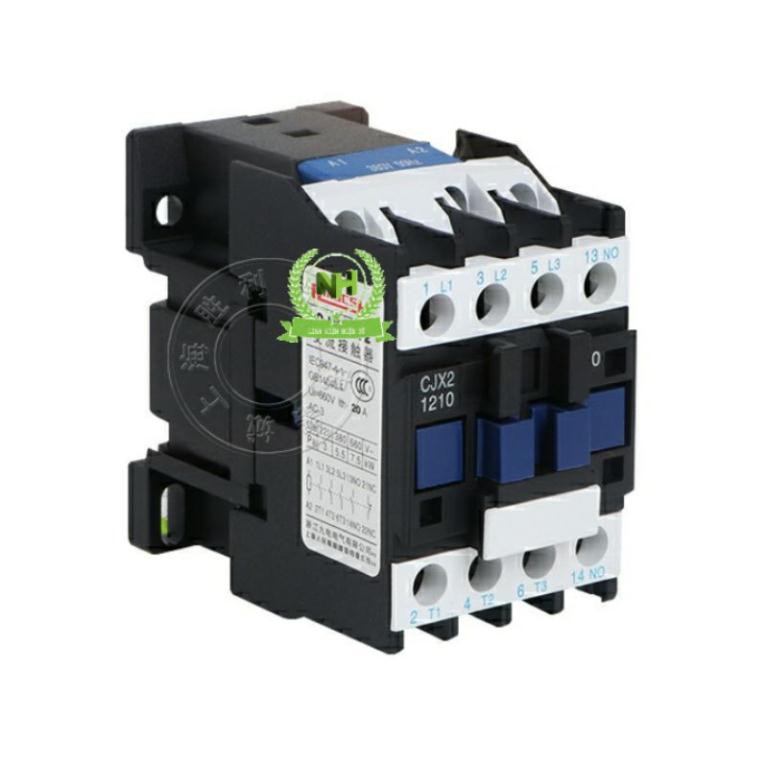 Khởi Động Từ AC Contactor CJX2 1210 220V/380V-12A Loại Tốt