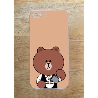 Ốp Lưng iPhone 7 Plus / 8 Plus (Dẻo) - Hình Gấu Thỏ Heo