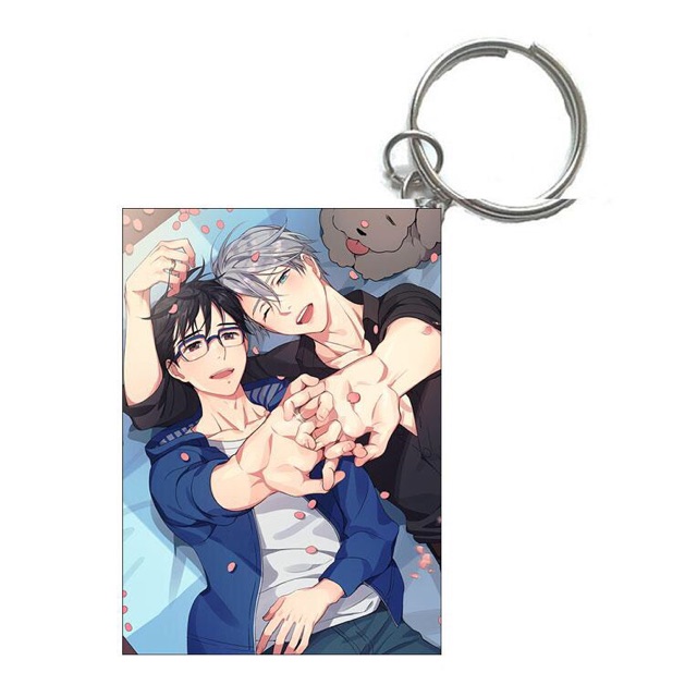 combo 3 móc khoá LB couple victuuri yuri!!! On lce mẫu khác nhau