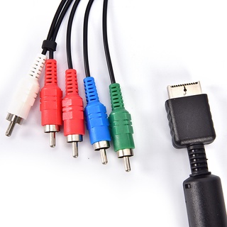 ECVN RCA Component /Composite Cable HD Audio Video Adapter for PS2 PS3 Playstation