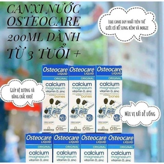 TiniMart-Bổ sung Canxi nước 200ml Osteocare UK