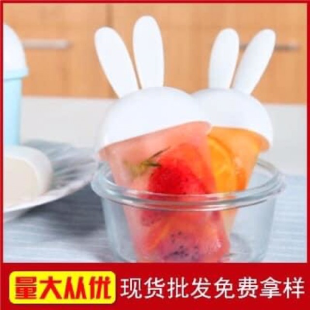 Khuôn kem tai thỏ ( sét 4 que)