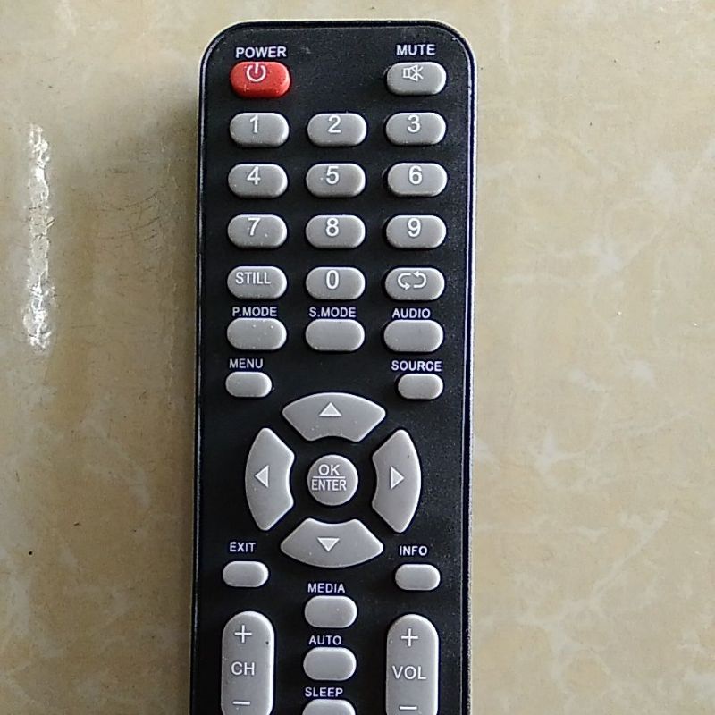 Điều khiển tivi Asano - remote Tivi Asano