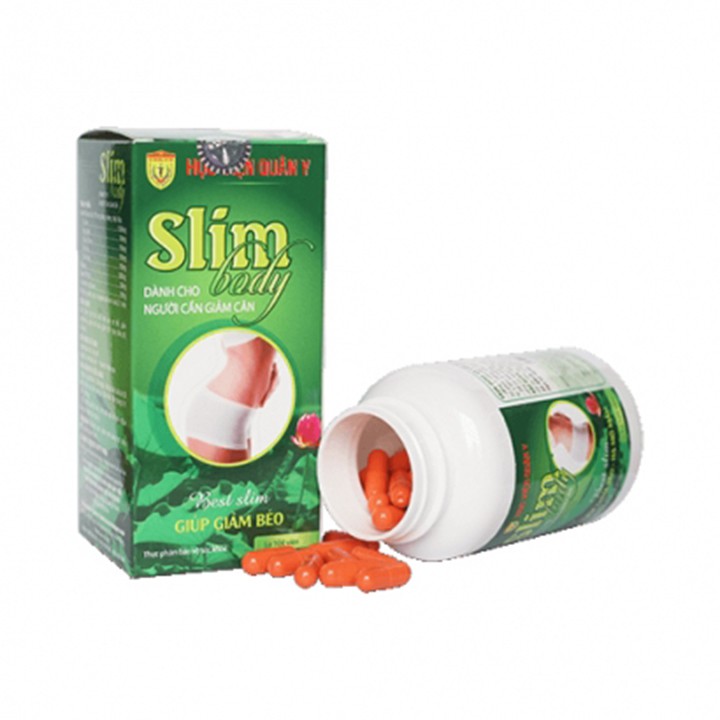 Viên giảm béo giảm mỡ lá sen Slim Body New Học viện Quân Y 100 viên mới nhất | BigBuy360 - bigbuy360.vn