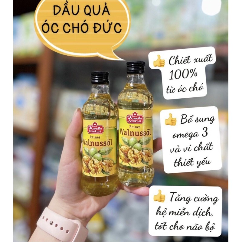 Dầu óc chó Đức 100ml (date 4/2023)