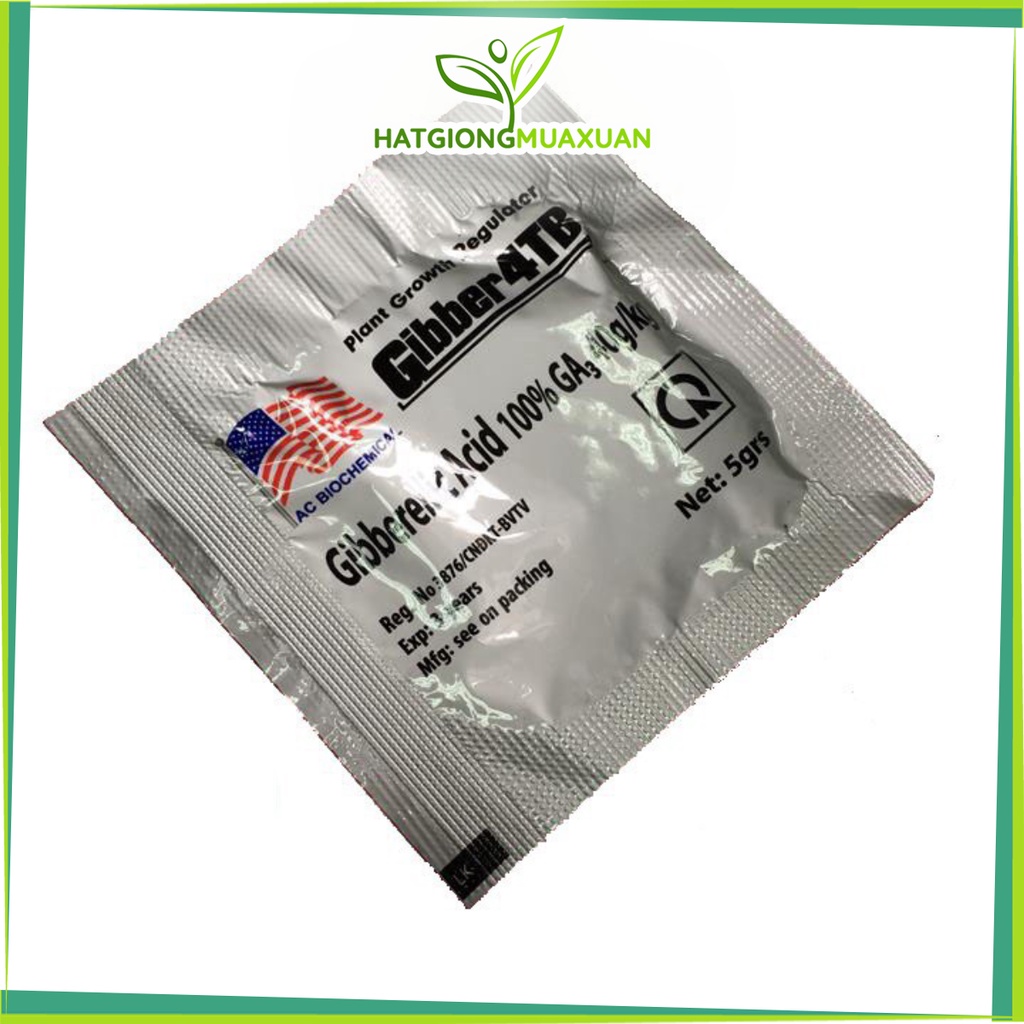 [SIEURE] Phân bón lá cao cấp Gibber 4TB GA3 dạng viên sủi 5gram (Loại 1) hàng đẹp, phân phối chuyên nghiệp.