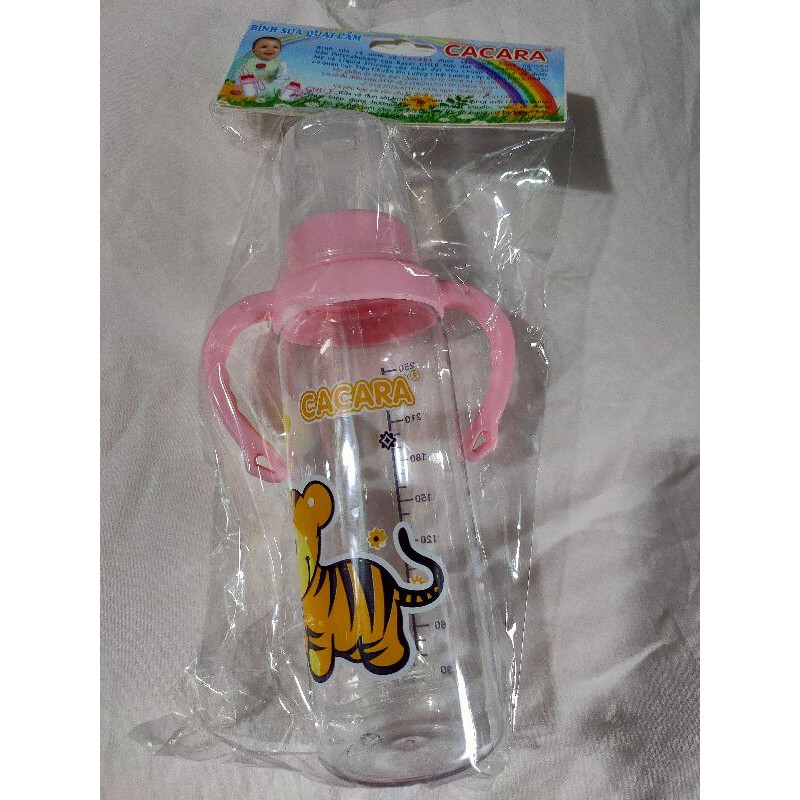 Bình sữa có 2 tay cầm cho bé loại tốt 250ml
