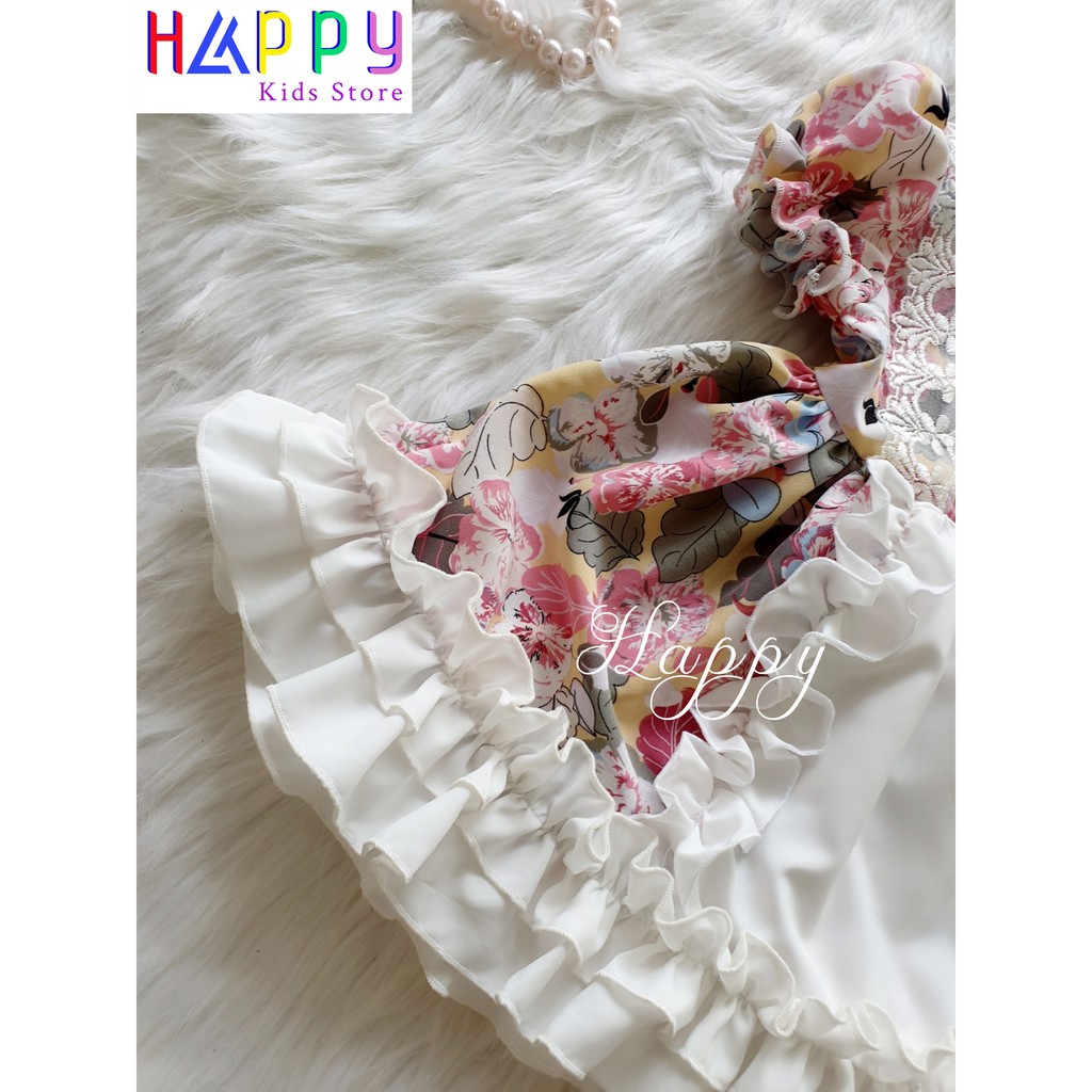 Đầm lụa bé gái Happy [Size 10-30kg] - 1G2096