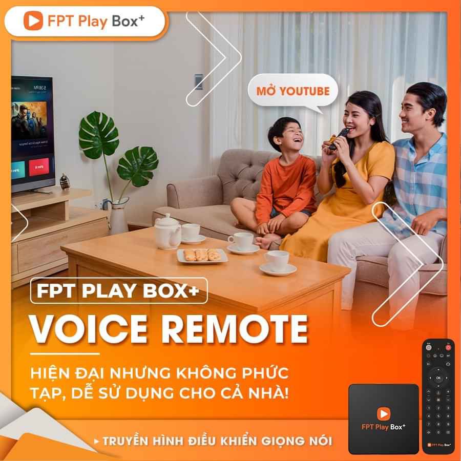 [Hàng chính hãng - Bảo hành 1 đổi 1 trong 12 tháng trên toàn quốc] FPT Play Box + 4K