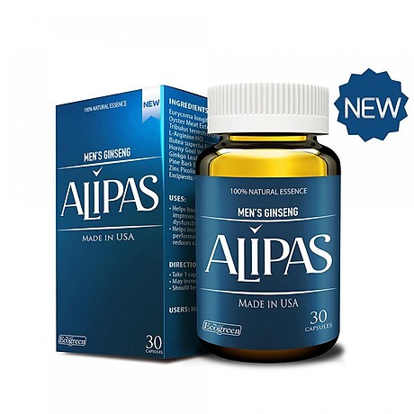 Sâm ALIPAS ( mẫu mới lọ 30 viên)