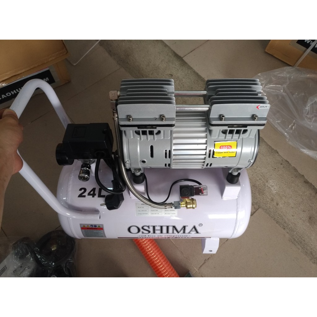 MÁY NÉN KHÍ KHÔNG DẦU OSHIMA 24L