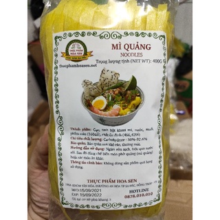 MÌ QUẢNG KHÔ SA ĐÉC 400g