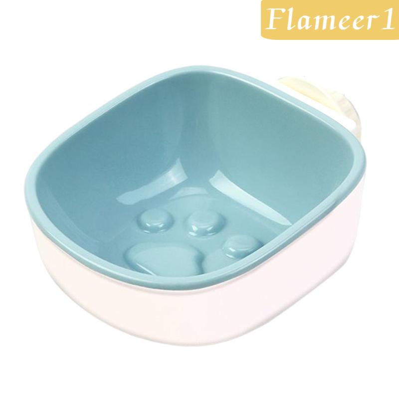 [Flameameer1] Bát Đựng Thức Ăn / Nước Uống Treo Lồng Cho Thú Cưng Chim Chó Mèo Guinea