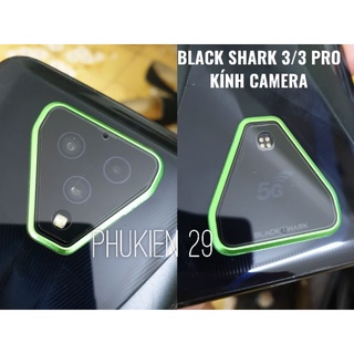 [Xiaomi Black Shark 3/ 3S/ 3 Pro] Kính chống xước camera trên dưới