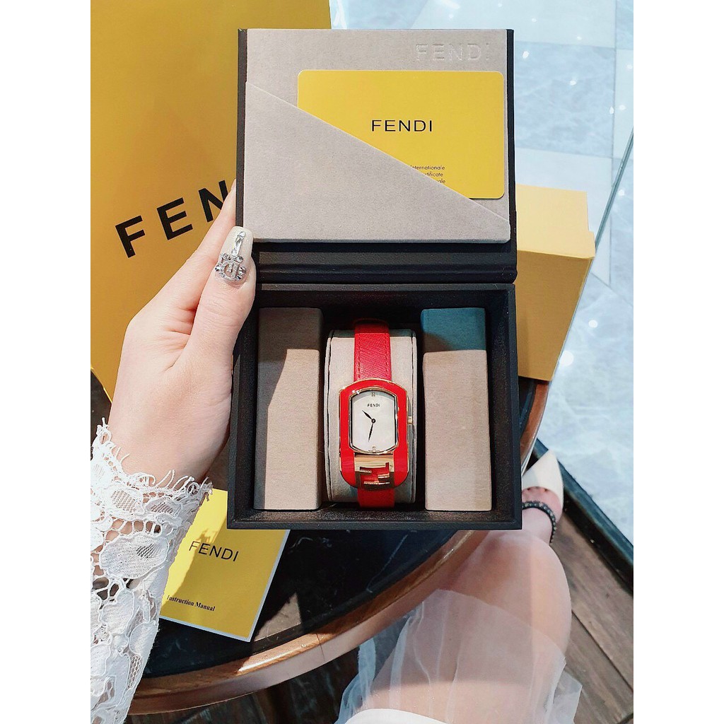 Đồng Hồ Nữ Fendi Chameleon FDNDCC02 - Dây Da - FullBox