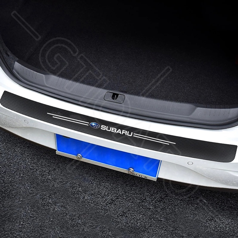 GTIOATO 1 Chiếc Sợi Carbon Dán Xe Dán Cốp Xe Hơi DáN ChốNg XưỚC Ô Tô Bảo Vệ Cốp Sau Xe Hơi Phụ KiệN Ô Tô Cho Subaru Forester BRZ Impreza Outback WRX SIT