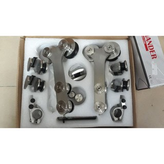 Bộ Bánh Xe Treo Lùa phi 25 Kép