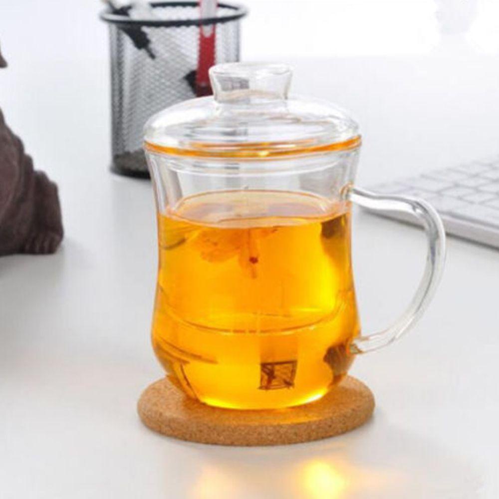 Đế Lót Ly Bằng Gỗ Hình Tròn Phong Cách Retro Thời Trang