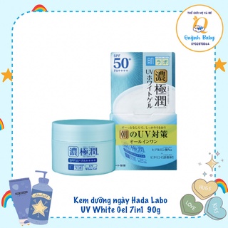 Kem dưỡng ngày hadalabo 7in1, mẫu mới 2019